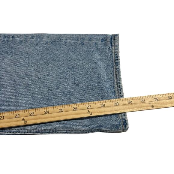 American Eagle Womens Jeans Size 2 90's Bootcut Zip Fly Mid Rise Destroyed Denim - Picture 12 of 13